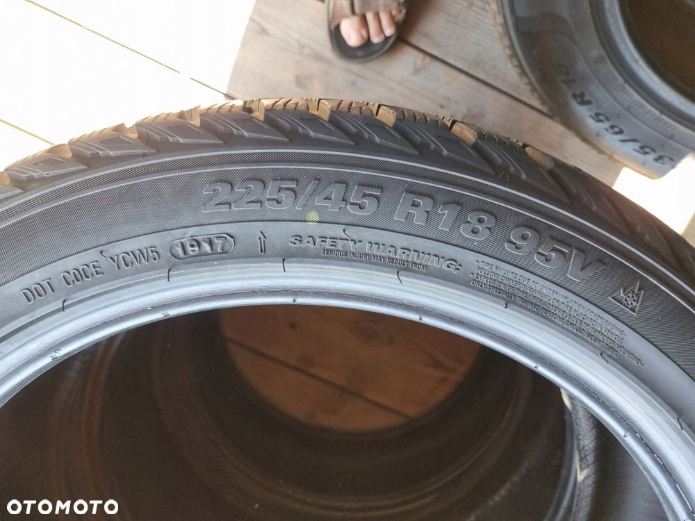 Opony Kumho WinterCraft WP51 225/45R18 95V 2017r,9mmx4 super stan - 11