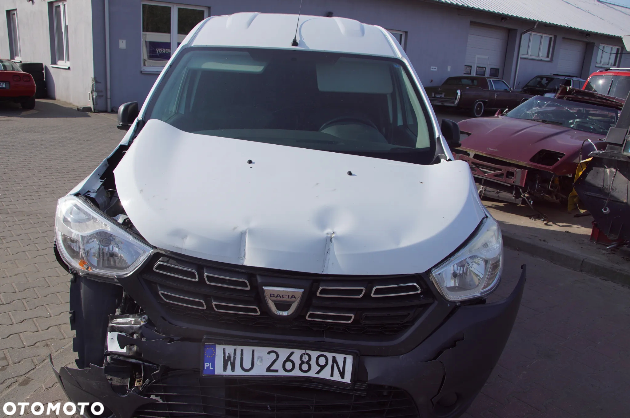 Auto na części - Dacia Dokker Lift 1.6 SCE 102 KM H4M740 JR5050 OV369 2017R Drzwi Lampy Lusterka Szyby Felgi - 3
