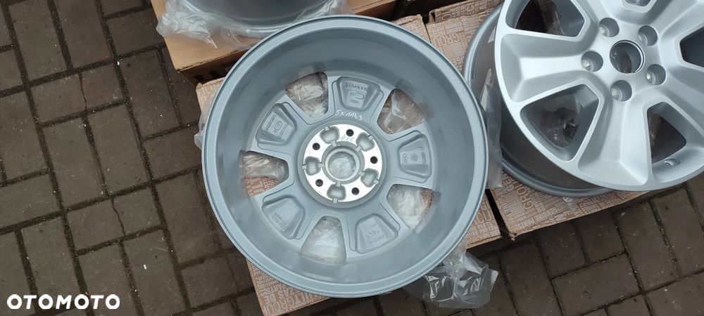 403003909R FELGI AULUMINIOWE 5x114.3 6.5Jx16 CALI ET50 RENAULT MEGANE CAPTUR SCENIC III KADIAR DACIA DUSTER NISSAN QASHQAI STAN JAK NOWE KOMPLET - 6