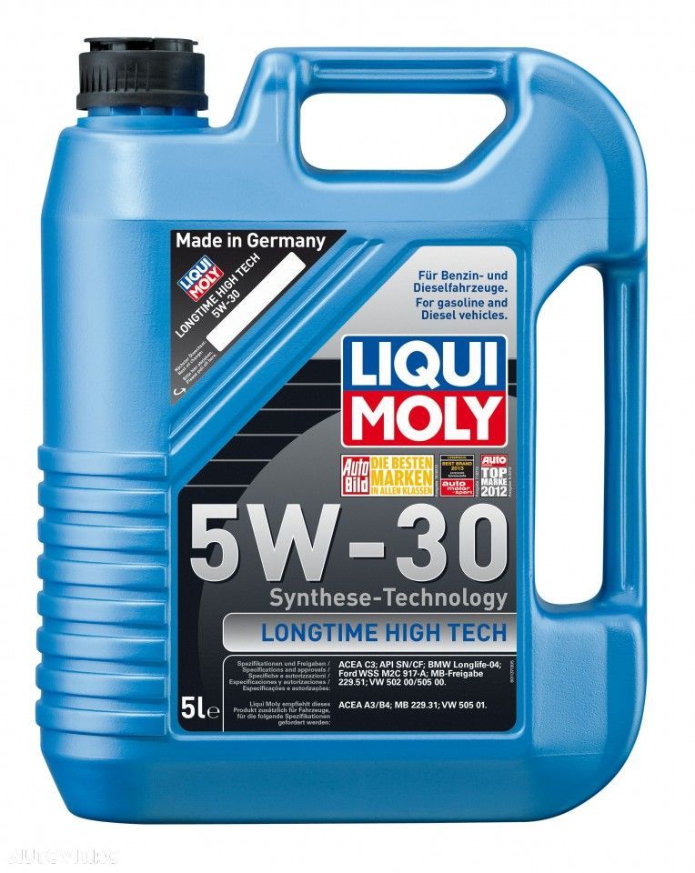 Ulei motor Liqui Moly 5W30 Longtime HT 5L, pentru GPL - 1