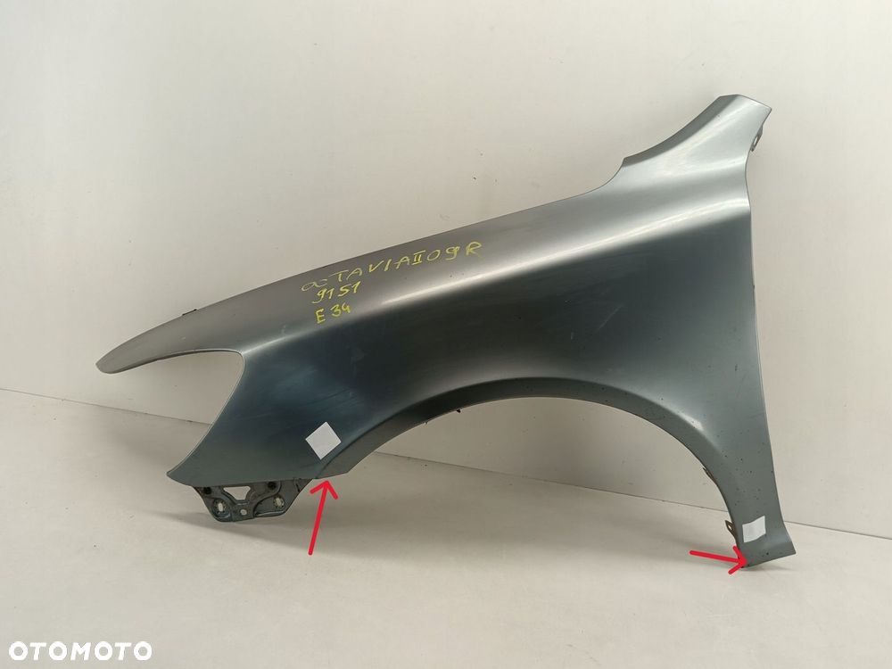 BŁOTNIK LEWY PRZEDNI PRZÓD SKODA OCTAVIA II LIFT 08-13 9151 - 1