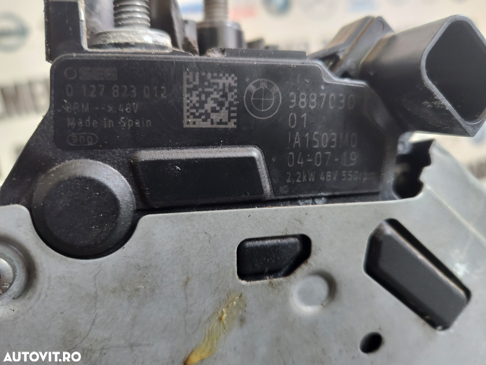 Alternator Nou Sub 1.000 Km Bmw Mild Hibrid 48V Cod  Cod  Cod  3.0 D 4.0 D Motor B57 G20 G21 G30 G3 - 15