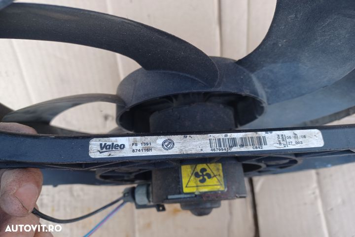 Electroventilator racire motor / AC 1.1B 874116M 46799410 Fiat Panda - 4