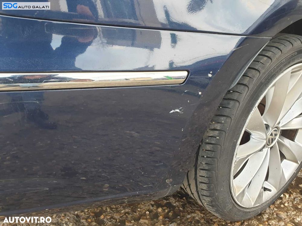 Bara Spoiler Spate cu Locas Senzori Parcare Volkswagen CC 2012 - 2017 Culoare LH5X [C3811] - 6