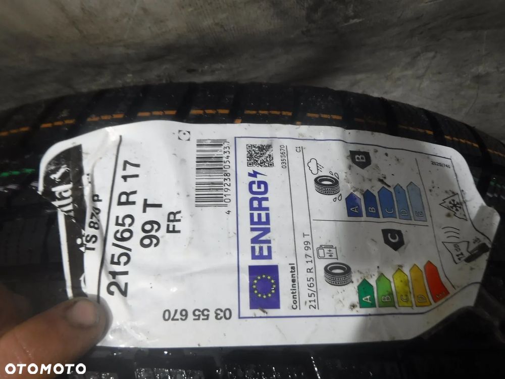 nowa opona zimowa Continental WinterContact TS 870 P 215/65 R17 99T FR - 2