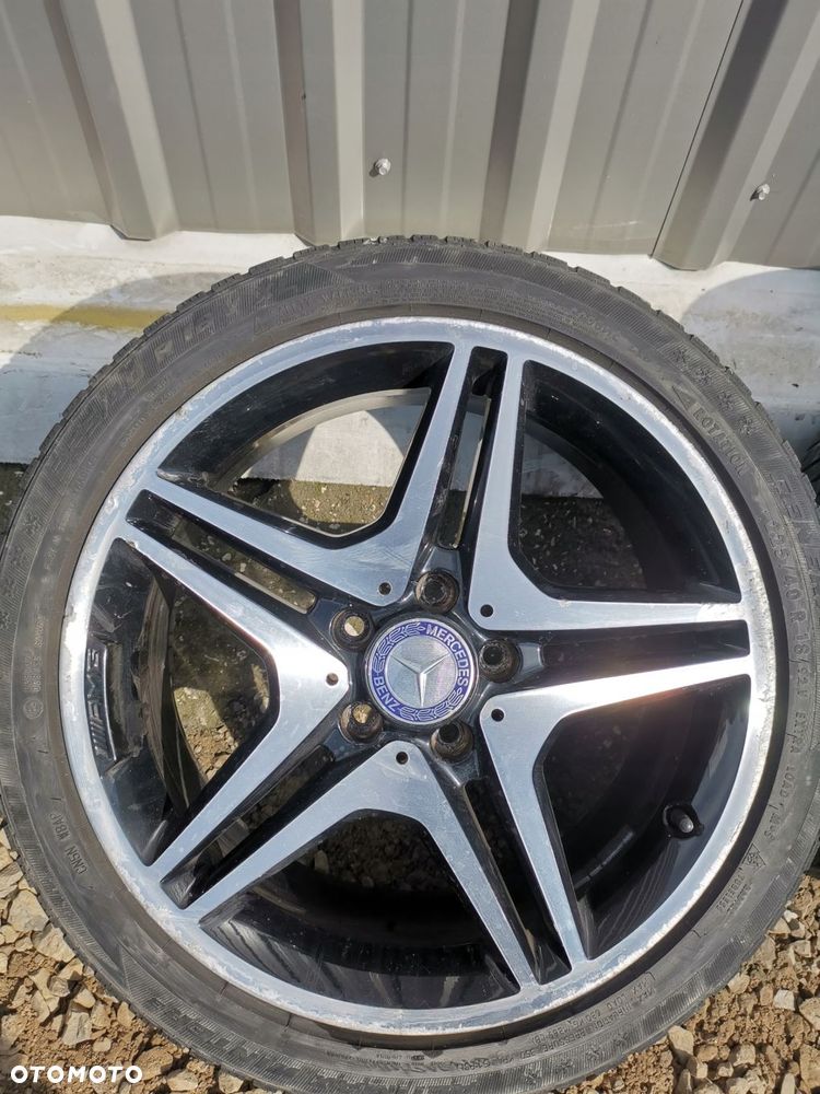 koła felgi aluminiowe mercedes-benz oe a1764010302 7.5" x 18" 5x112 et 52 - 5