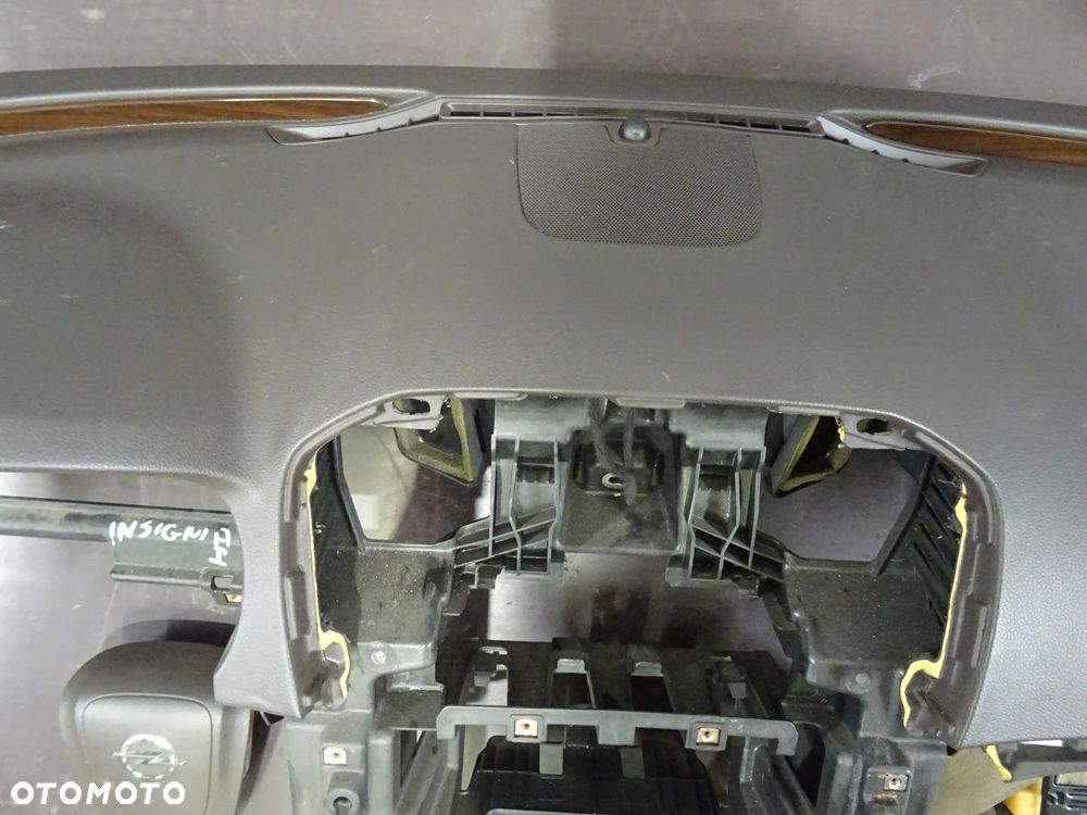 OPEL INSIGNIA A 08-12 2.0 CDTI SEDAN DESKA ROZDZIELCZA KONSOLA PASY PODUSZKI BRĄZOWA - 7