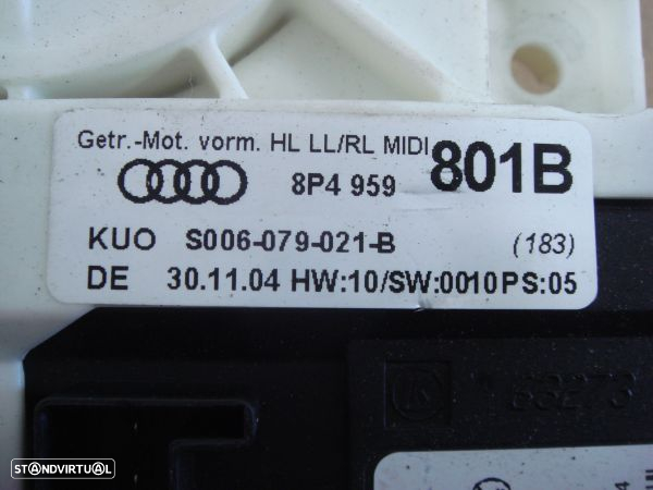 Motor De Elevador Fr Esq Audi A3 Sportback (8Pa) - 3