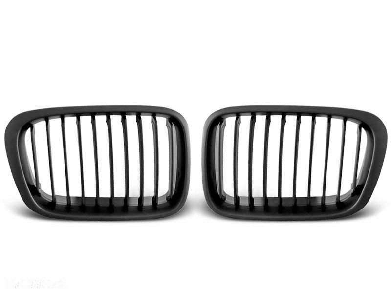 ATRAPA GRILL NERKI BMW E46 98-01 BLACK MATT - 1