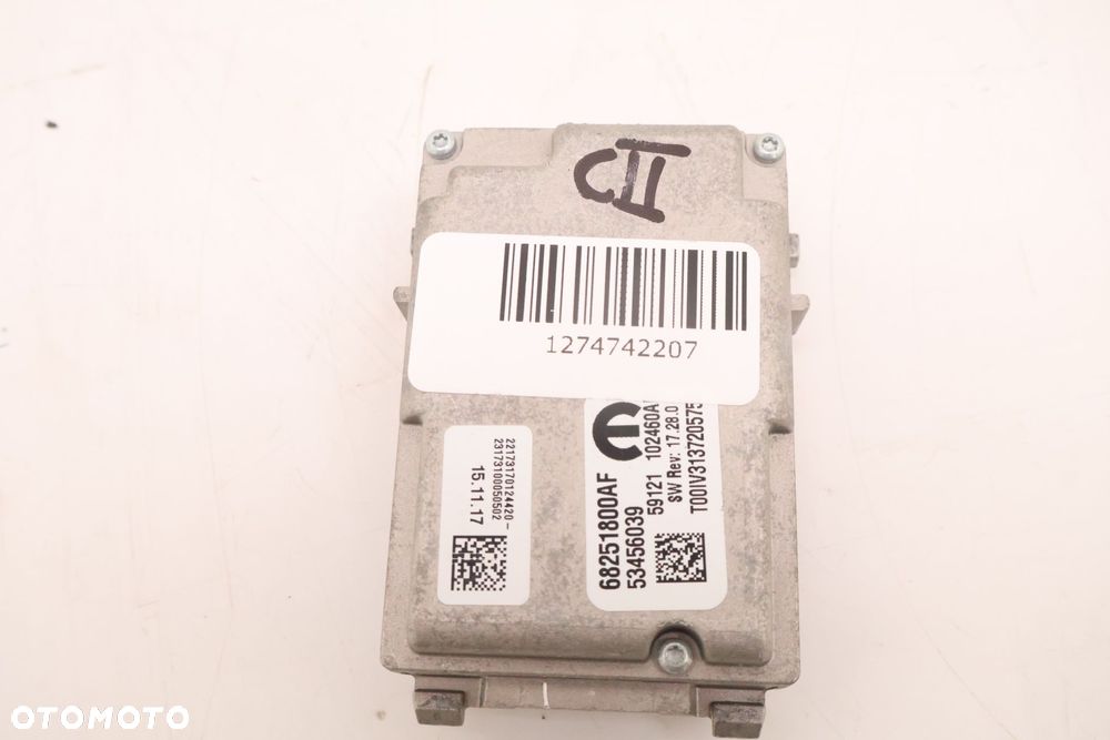JEEP COMPASS II 17- KAMERA PRZÓD 68251800AF, 53456039 - 6