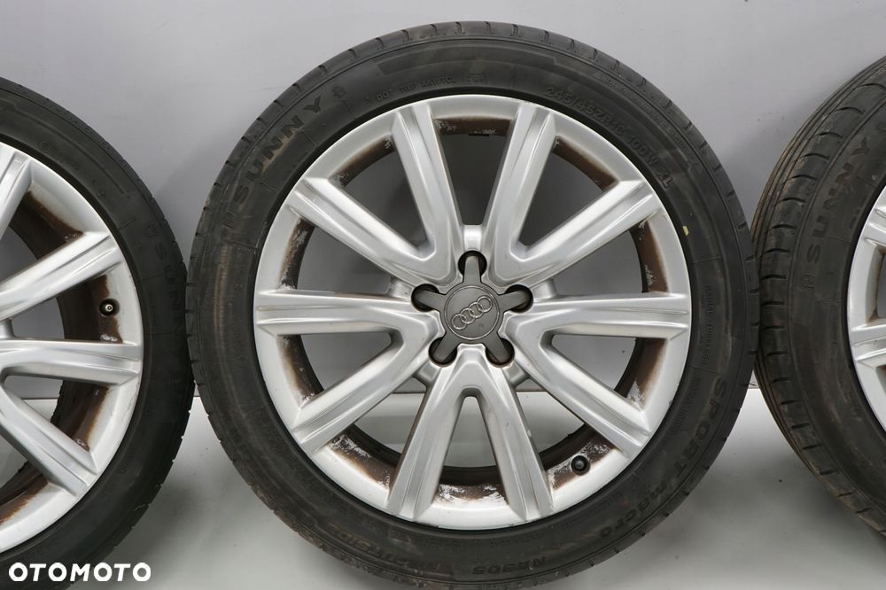 AUDI A6 C7 FELGI ALUMINIOWE 18" 5X112 ET39 OPONY 4G0601025BF - 5