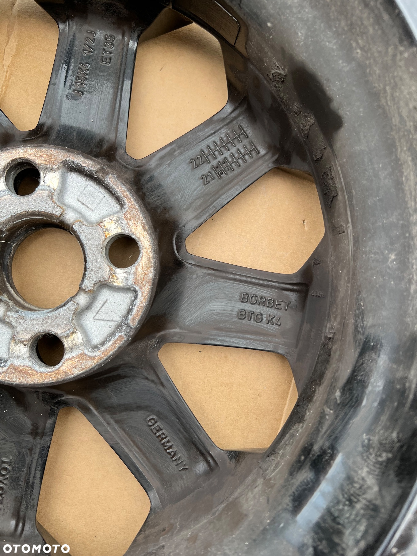 FELGA FELGI TOYOTA 4,5JX15H2 ET35 4X100 AYGO II 2 R15 15 4,5J X 42611-0H050 - 9