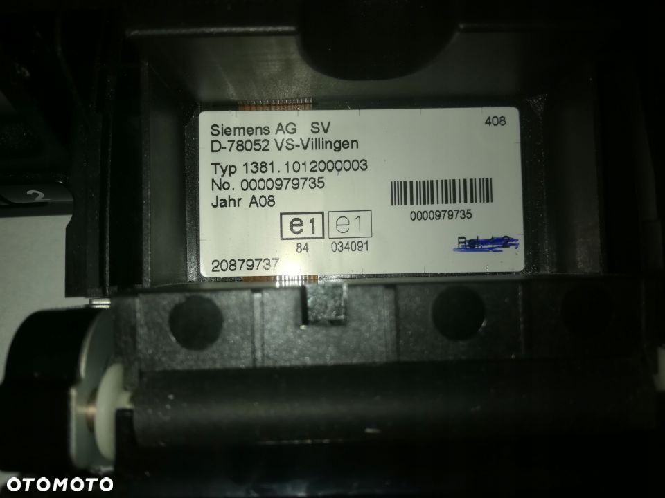 TACHOGRAF VOLVO FH 20879737 1.2 - 3
