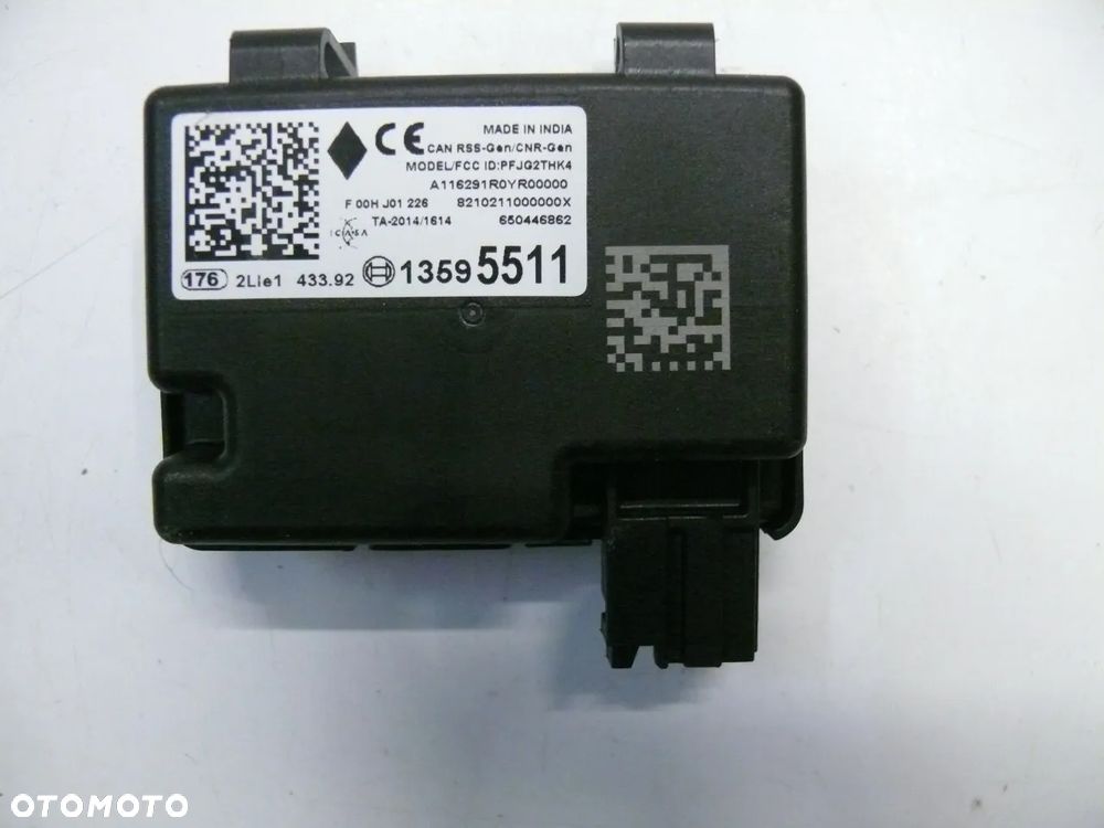 MODUŁ STEROWNIK ZAMKA CENTRALNEGO OPEL ASTRA K ASTRA V 2015 HB - 1