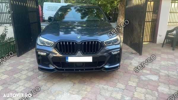 Prelungire bara fata BMW X6 G06 2023-2025 v1 Maxton Design - 3