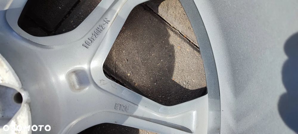 FELGI ALUMINIOWE 5x112 STOPNIOWANE AMG 2x 10J x 20 CALI ET28 fi 66.6 2x 9,5J x 20 CALI ET 30 MERCEDES GLC KOMPLET 4 SZTUKI - 6