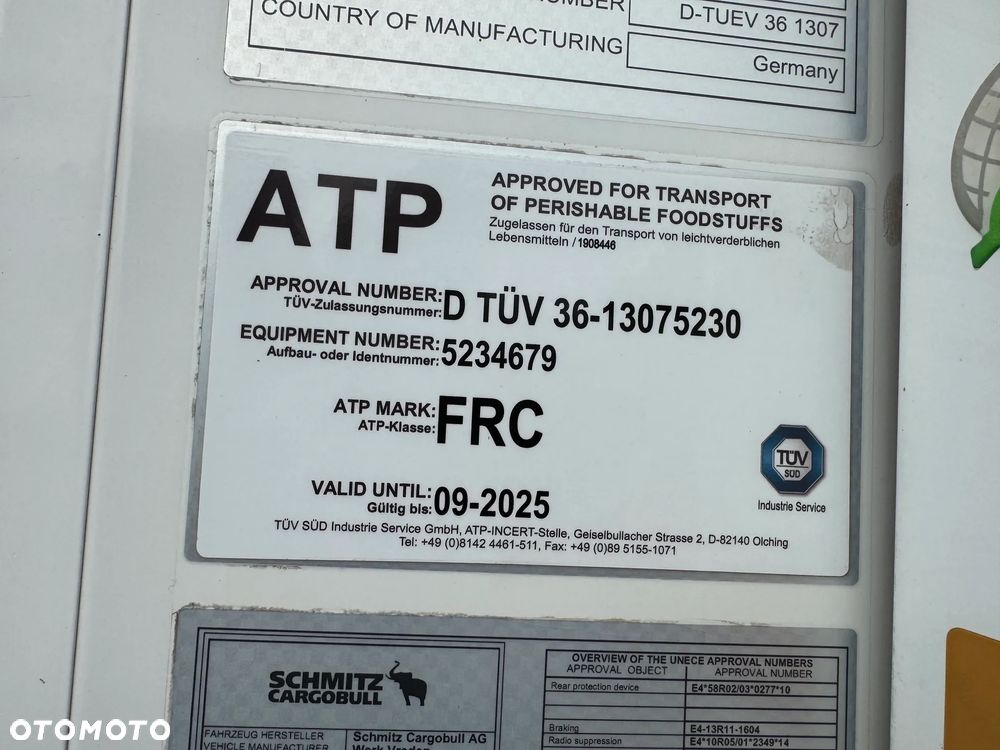 Schmitz Cargobull Multitemp. ,Doppelstock,Thermo King SLXi Spectrum - 37