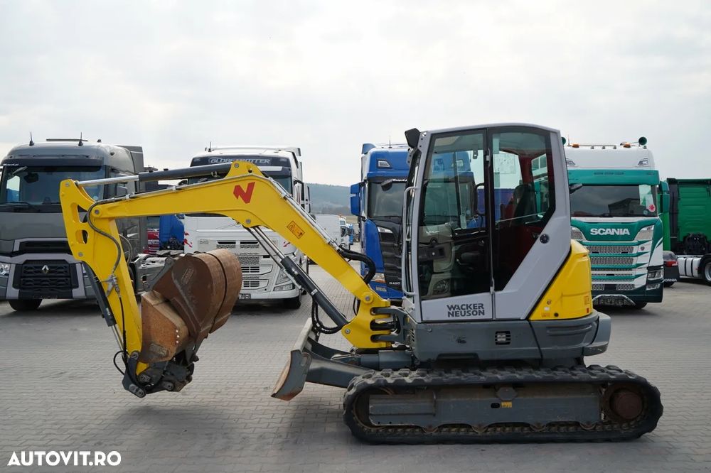 Wacker NEUSEON EZ50 / MINI EXCAVATOR / 2022 / 3.200 ORE / SET CUPĂ - 10