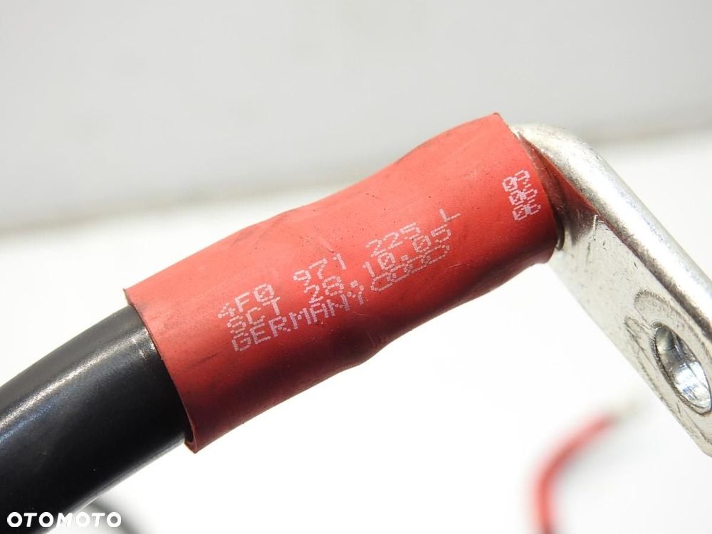 PRZEWÓD PLUSOWY AKUMULATORA AUDI A6 C6 2.0 TFSI 4F0971225L - 5