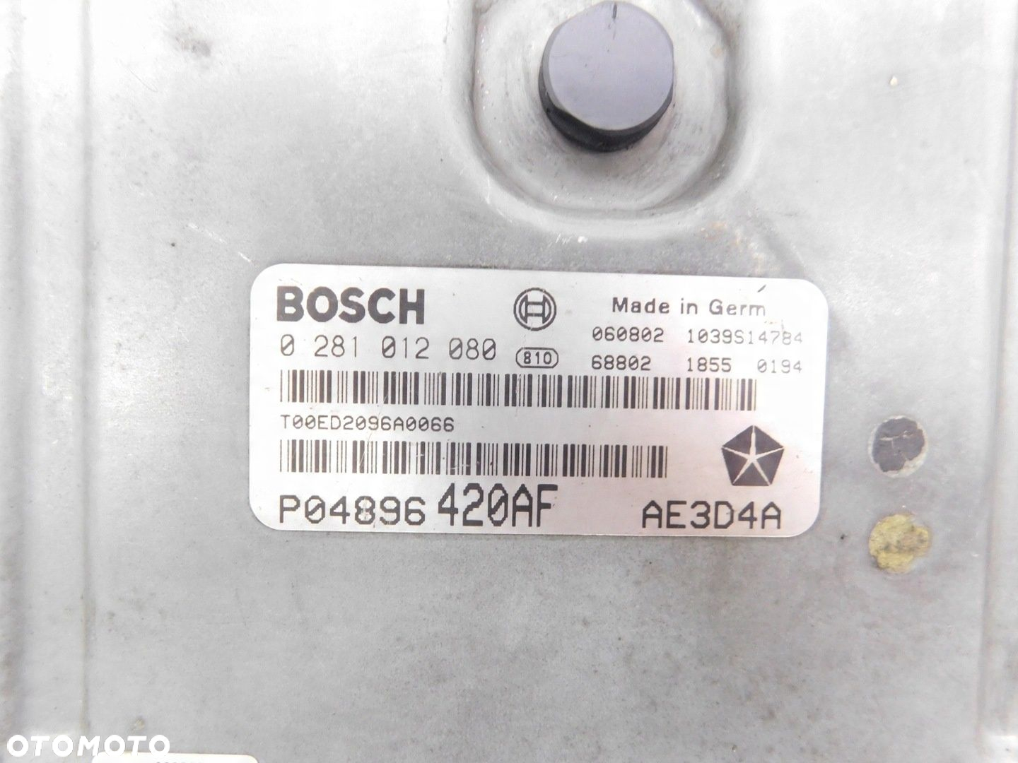 KOMPUTER SILNIKA CHRYSLER 300C 3.0 CRD P04896420AF - 4