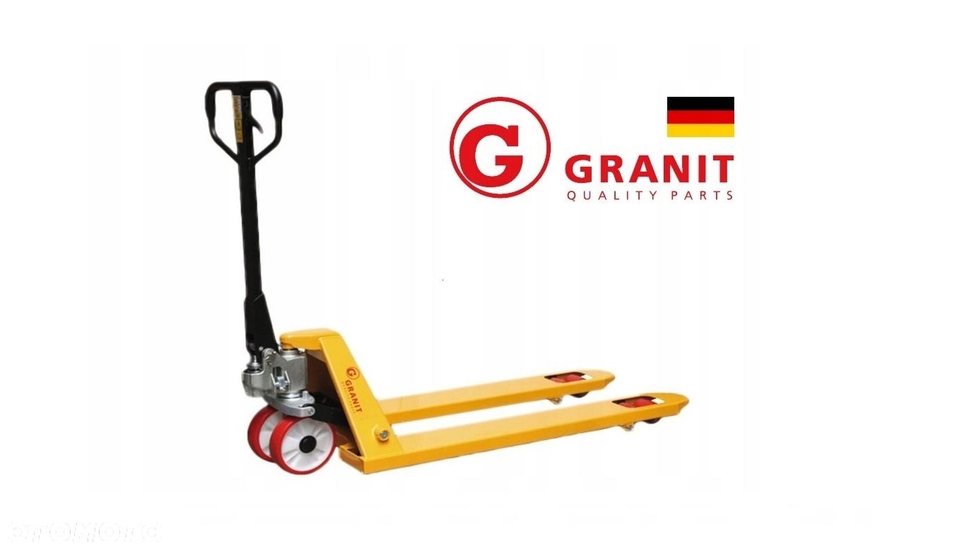 WROCŁAW - 2500 kg Wózek Paletowy GRANIT Germany NOWY FV 23% - 1