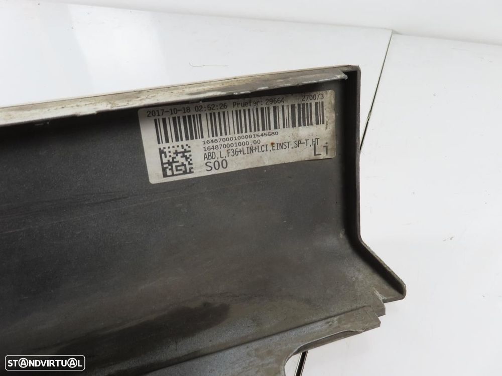 Embaladeira Plástico Esquerda Usado / Original BMW 4 Gran Coupe (F36) 5177737461... - 3