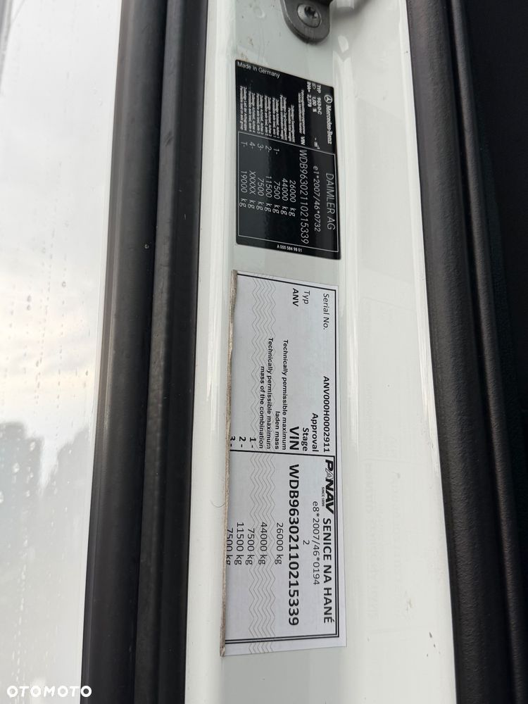 Mercedes-Benz Actros 2542 GigaSpace Salonka Ocynk Tandem - 22