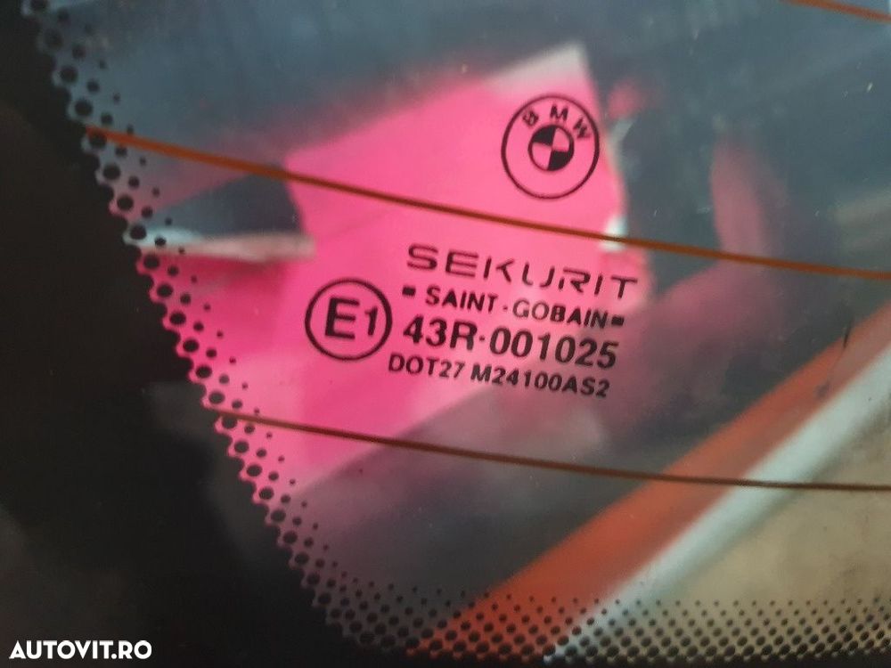 Luneta  BMW 3 IV E46 1998 - 2005, Sedan  43R-001025 - 3