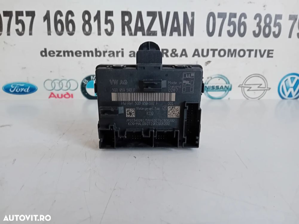 Modul Usa Stanga Dreapta Fata Vw Passat B8 Audi Seat Skoda 2014-2020 Cod 5Q0959593F Motor DFG - 1
