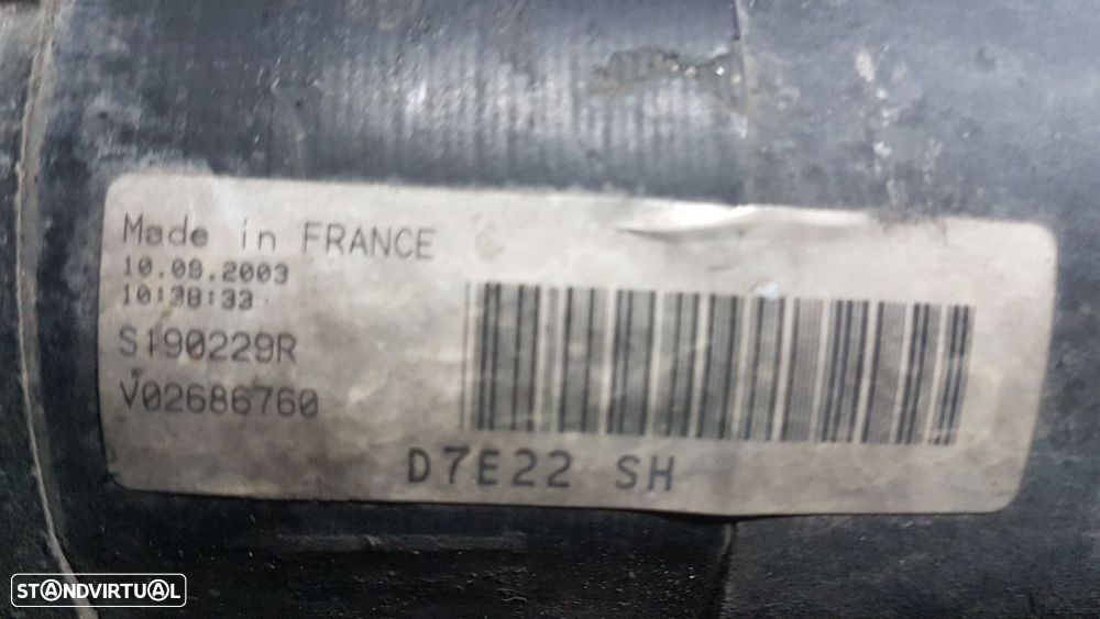 MOTOR DE ARRANQUE RENAULT MEGANE I CLASSIC (LA0) 1.6E RN - 5