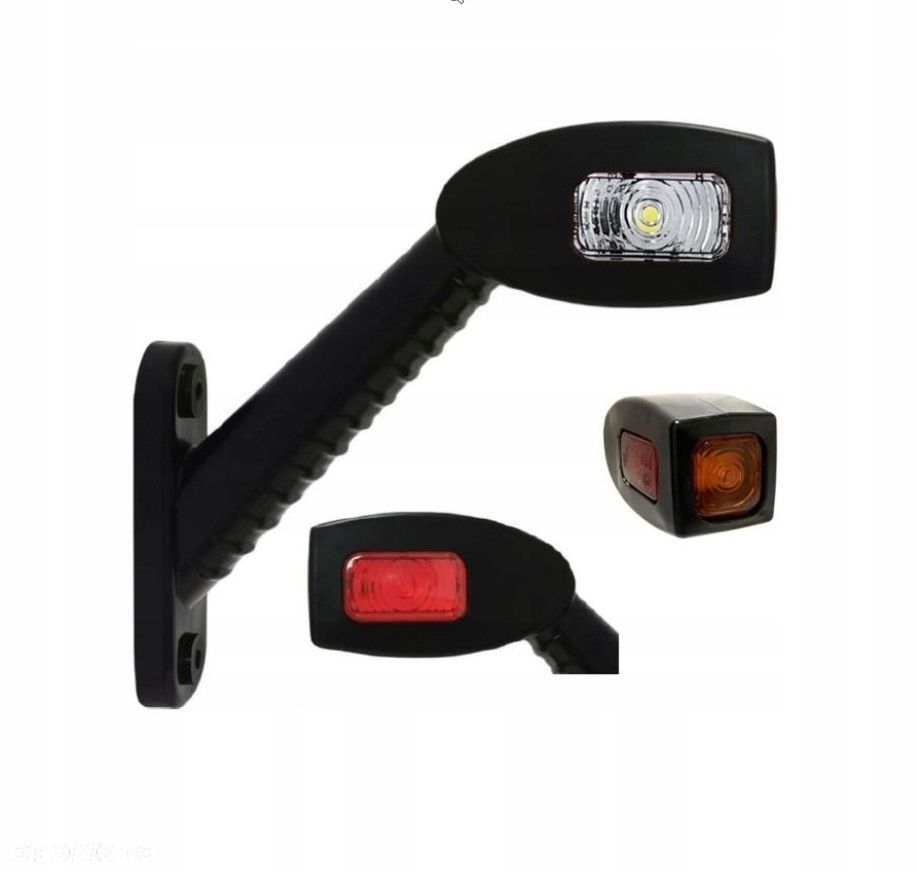 lampa obrysowa kmr8 led 178mm 12/24v lewa uniwersalna - 1
