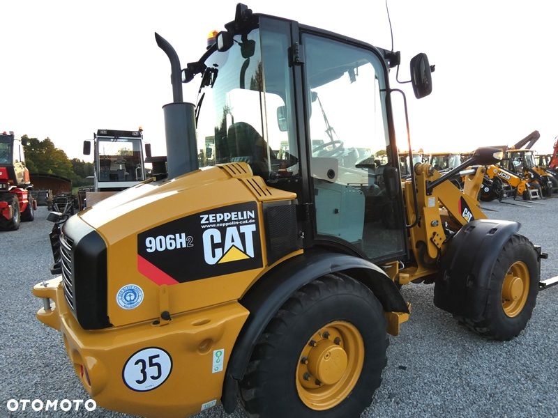 Caterpillar CAT 906H2 Z Niemiec / SZYBKA SKRZYNIA 35KM/H / Super Stan / - 28