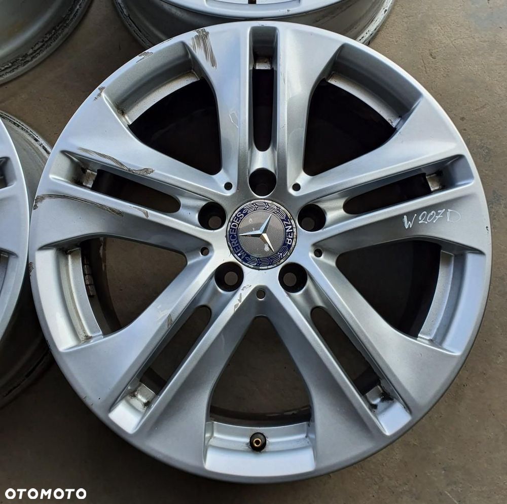 FELGI ALUFELGI 17 7.5J ET45 5X112 MERCEDES W207 A2074010602 KOMPLET - 4