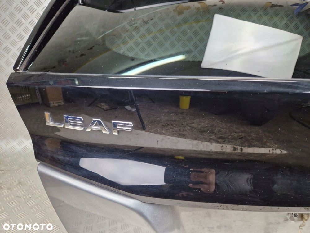 NISSAN LEAF II 2 ZE1 SZYBA KLAPA TYLNA KOLOR KAD INNE CZĘŚCI ZDERZAK TYŁ TYLNY LAMPA CZĘŚCI - 9