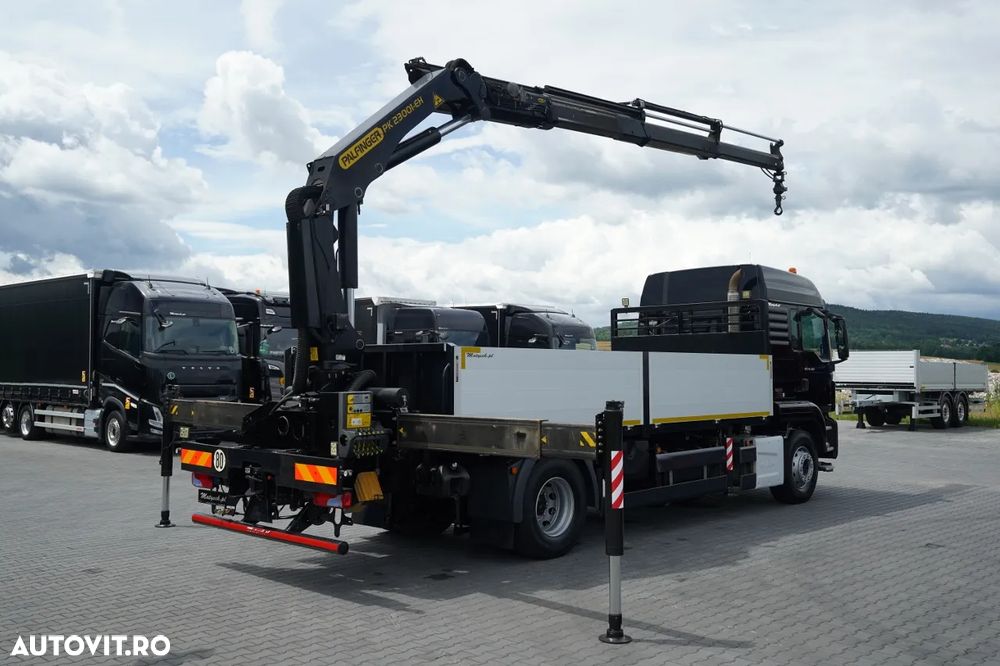 MAN TGS 18.460 / 4X2 / DROPSIDE / PALFINGER PK 230001 / MAX. LOAD CAPACITY: 5,950 KG / NAVI / ROTATOR / PARKING AIR CONDITIONING / MANUAL / EURO 6 - 6