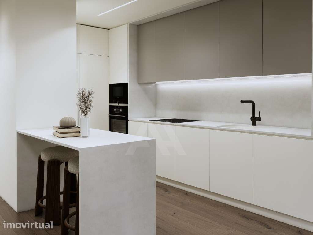 Apartamento T3 novo com excelentes acessos e comodidades em Leiria. - Grande imagem: 4/22