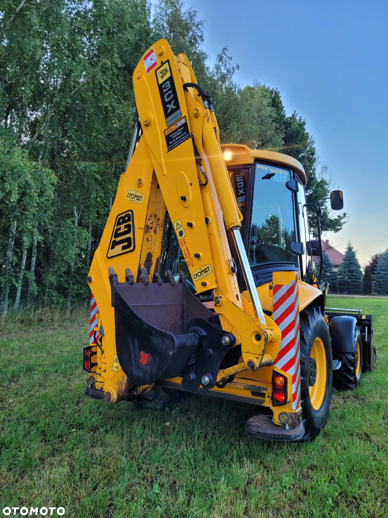 JCB 3CX  Dzoystiki //5517MTH!!!// SUPER STAN// Koparko-Ładowarka - 22