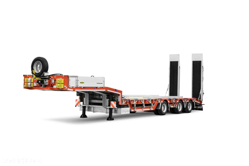 Humbaur Niskopodwozie z zagłębieniami na koła, ocynkowane - 9