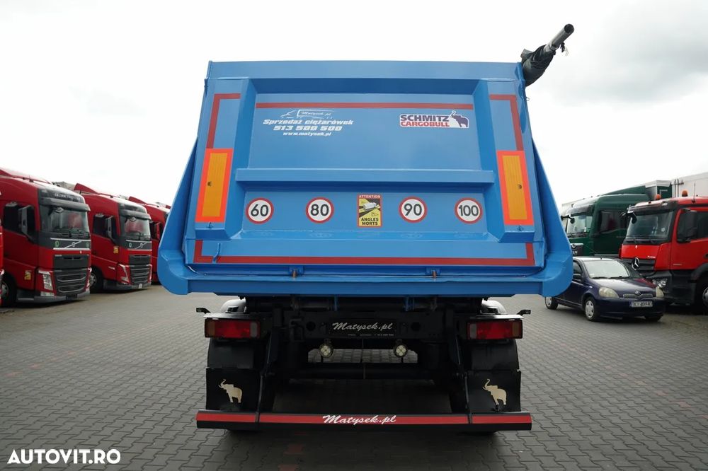 Schmitz Cargobull BASCULATOR 28 M3 / ALUMINIU / AXĂ RELAXABILĂ - 12