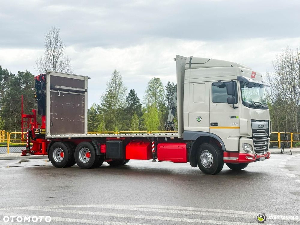 DAF XF 440 6x2 Fassi F365 FLY JIB HDS Żuraw Crane Kran Chwytak do Palet - 16