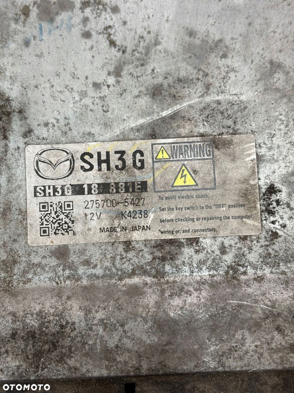 STEROWNIK SILNIKA KOMPUTER MAZDA CX-5 2.2 D SH3G18881E - 2