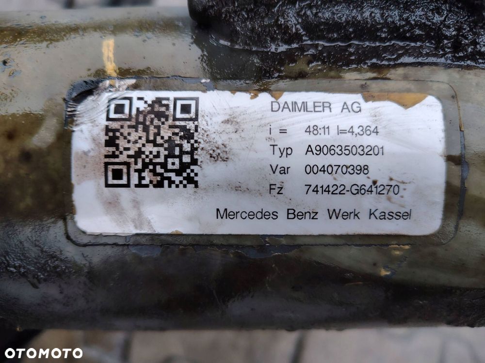 BELKA ZAWIESZENIA TYŁ MOST 48:11 A9063503201 MERCEDES SPRINTER W906 2.2 CDI - 5