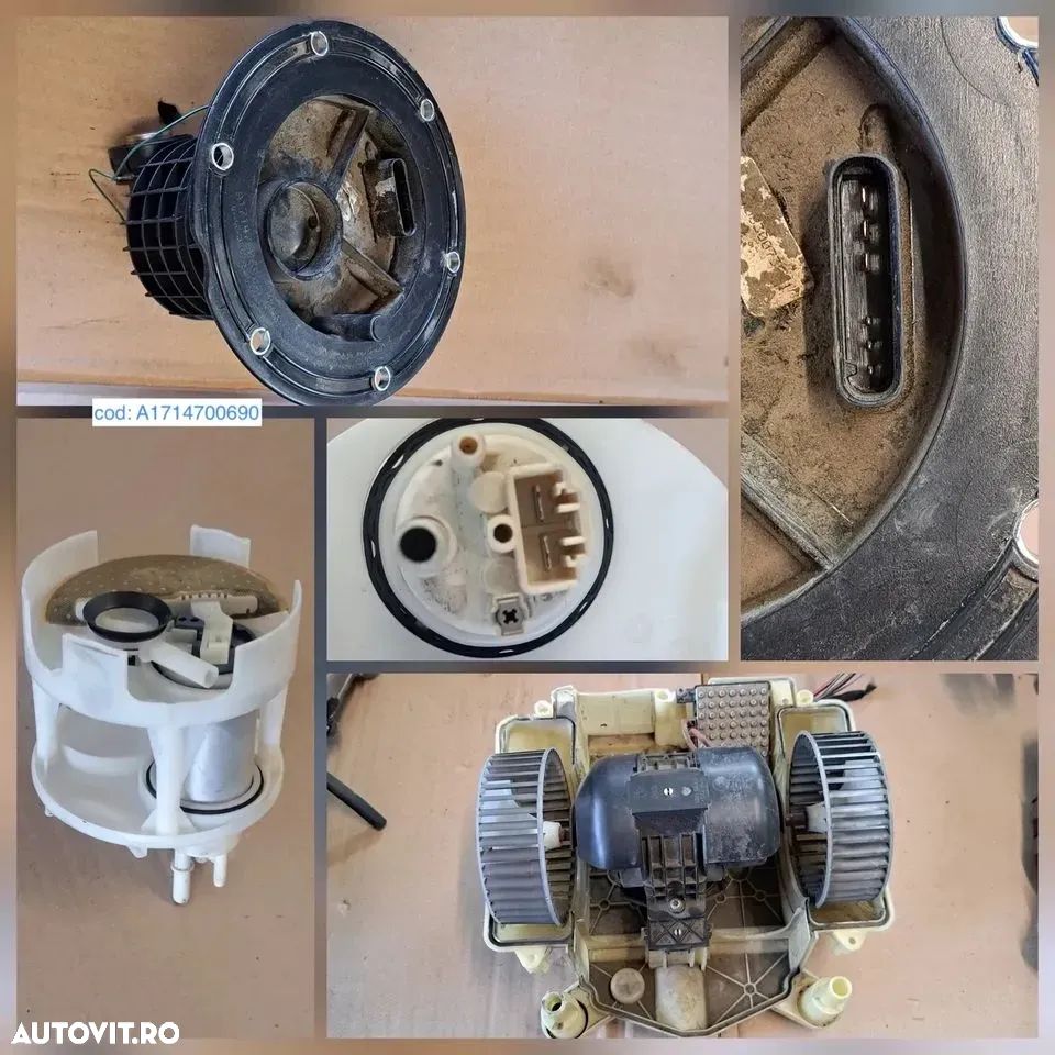 Difuzor harman/kardon modul usa dr f confort ecu modul control incalzire navigatie cutie relee airbag lateral coloana volan ansamblu stergator mercedes s class w221 2005 - 2013 - 10
