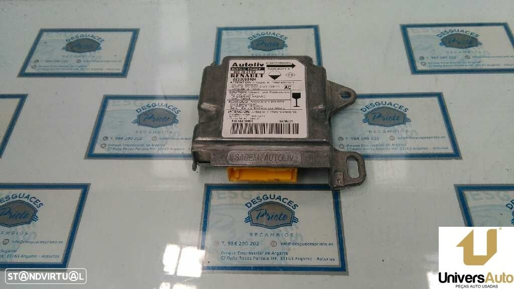 CENTRALINA AIRBAG RENAULT MASTER II FURGÃO 2001 -550752100 - 3