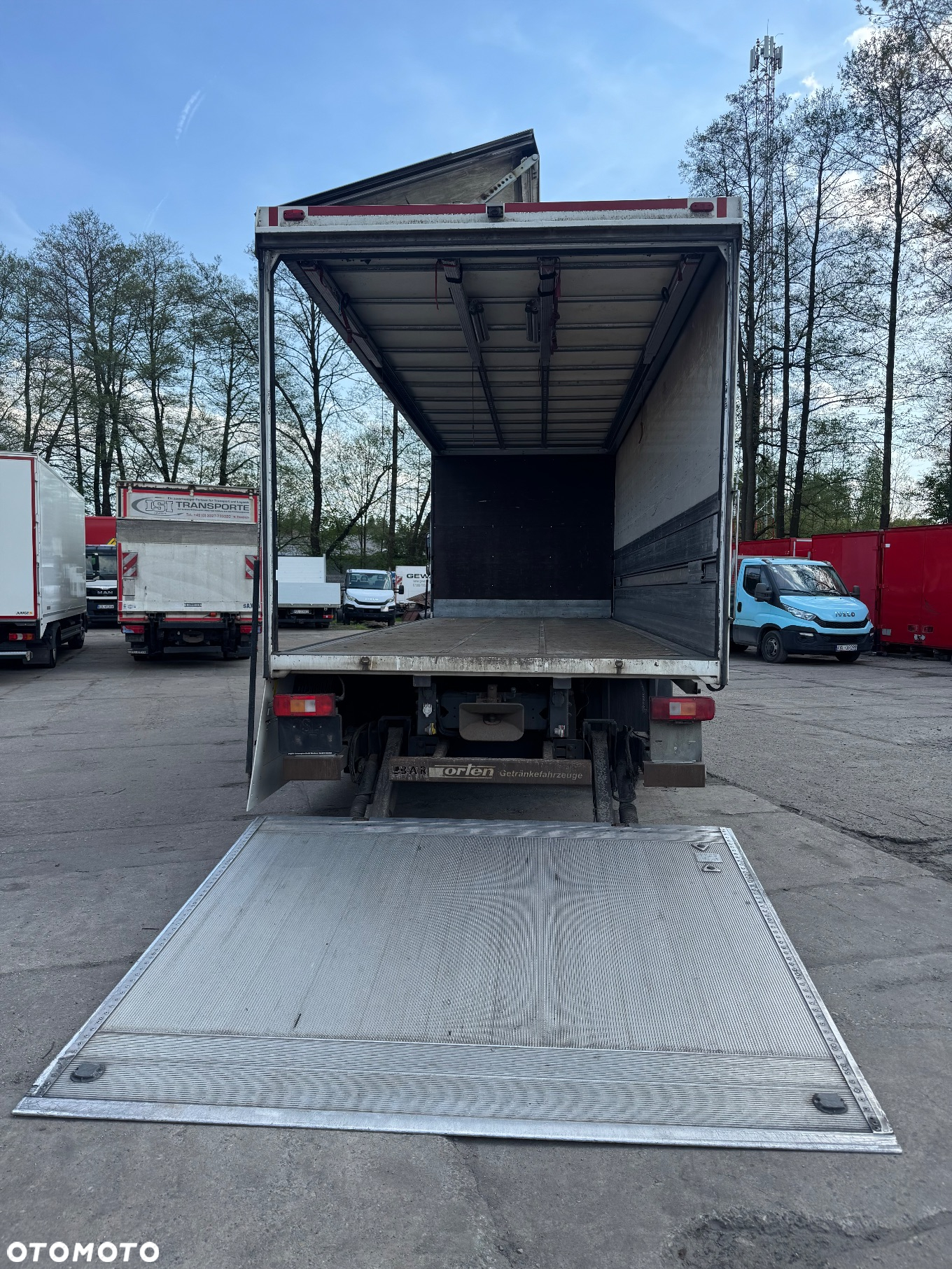 Volvo Zabudowa Kontener 18 palet Otwierany bok Napojówka Winda 2000 kg - 5