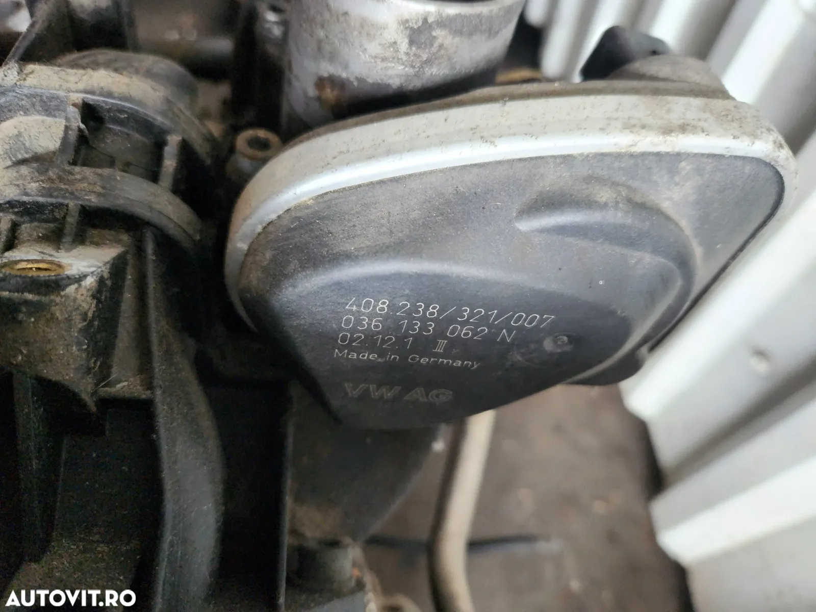 Clapeta Acceleratie Vw Polo Seat Ibiza Skoda Fabia Audi A2 1.4-16V Cod N Cod Motor AUA Factura Si G - 2