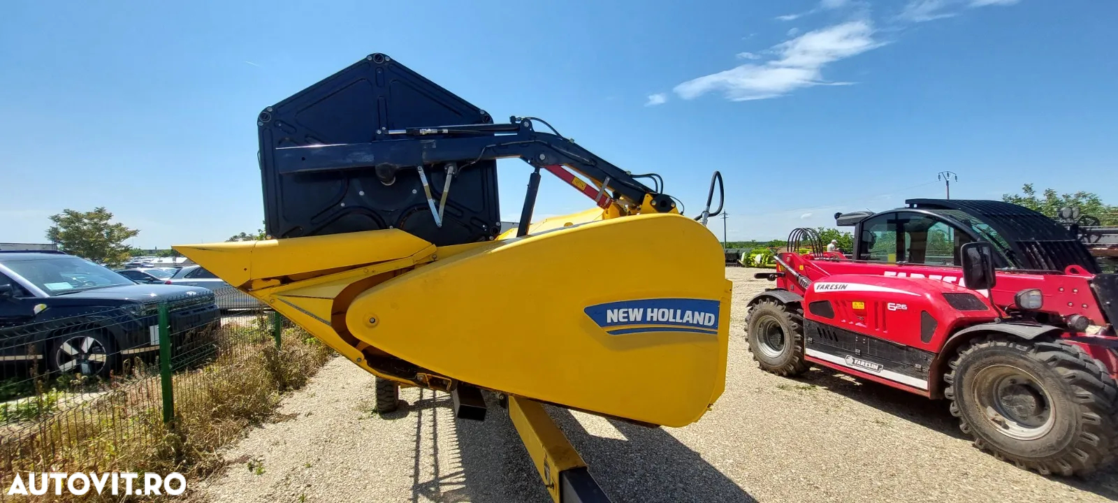 New Holland 760CG 5.48M/18FT VF HEDER PAIOASE CU COCHET DUODRILL 6 JOKER RT CARUCIOR TRANSPORT - 5