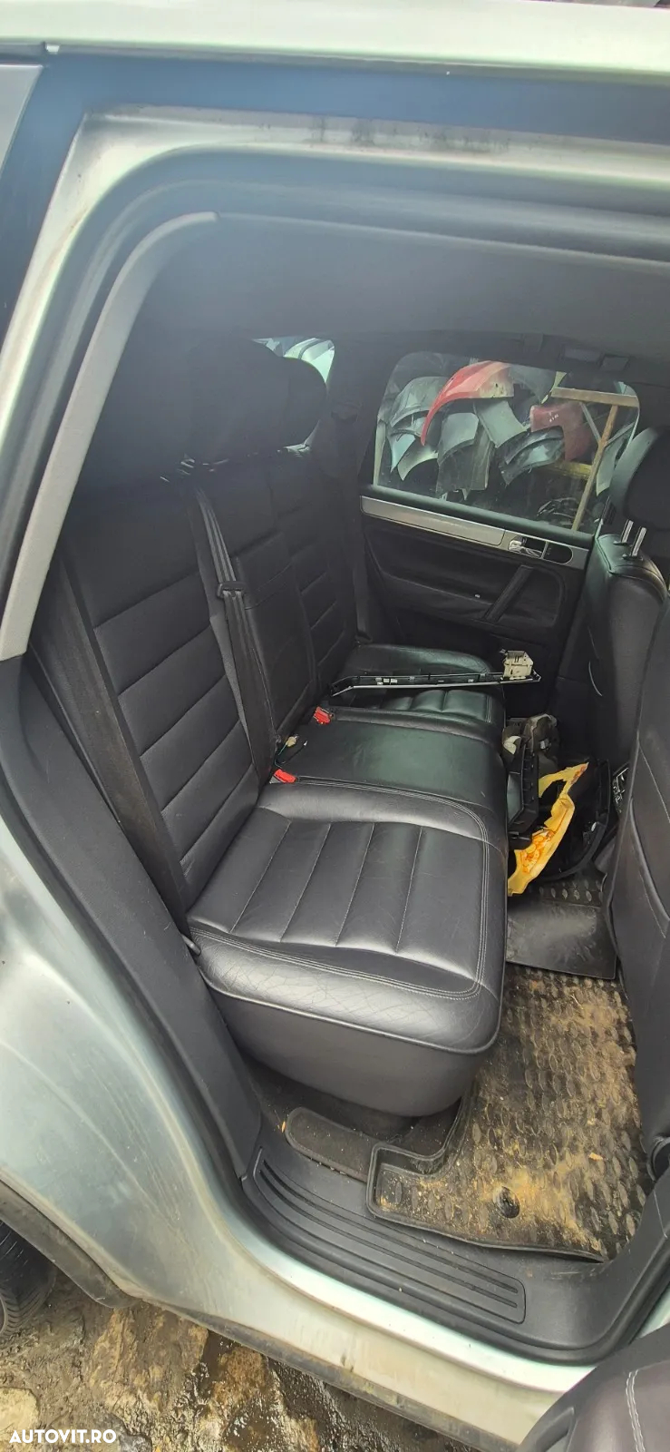 Interior piele / scaune si bancheta Vw Touareg 7L NFL 2006 - 4