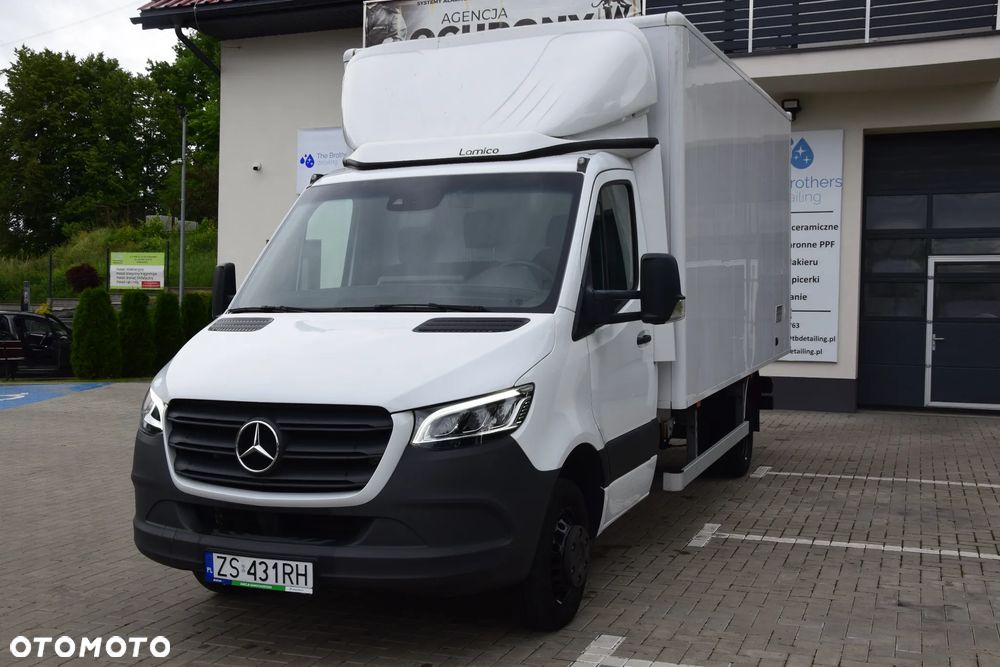 Mercedes-Benz Sprinter 519 CDI  Kontener Na bliźniaku , Automatyczna skrzynia 190 KM, Salon PL   Na gwarancji - 35