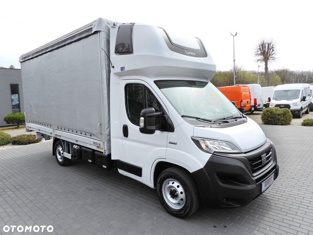 Fiat DUCATO PLANDEKA 10 PALET TEMPOMAT PNEUMATYKA KLIMATYZACJA  160KM - 5